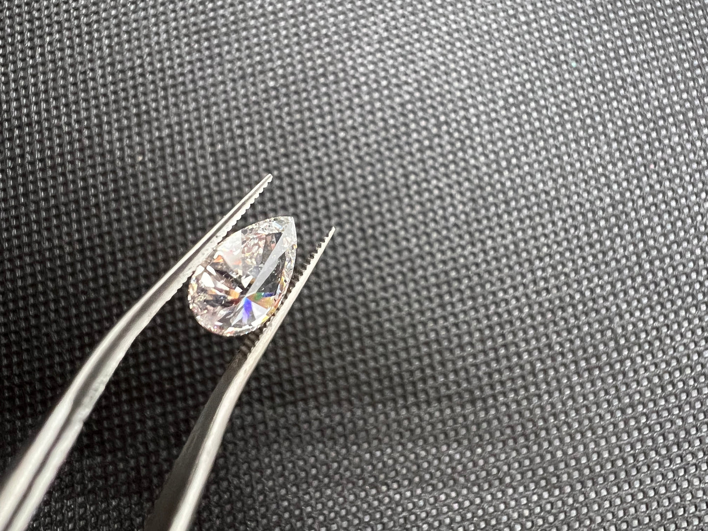 1.50 Carat Lab Grown Pear Cut Diamond
