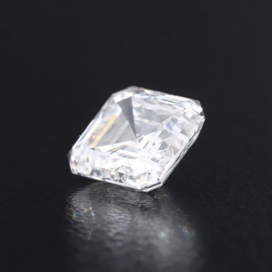 1.23 Carat Lab Grown Square Emerald