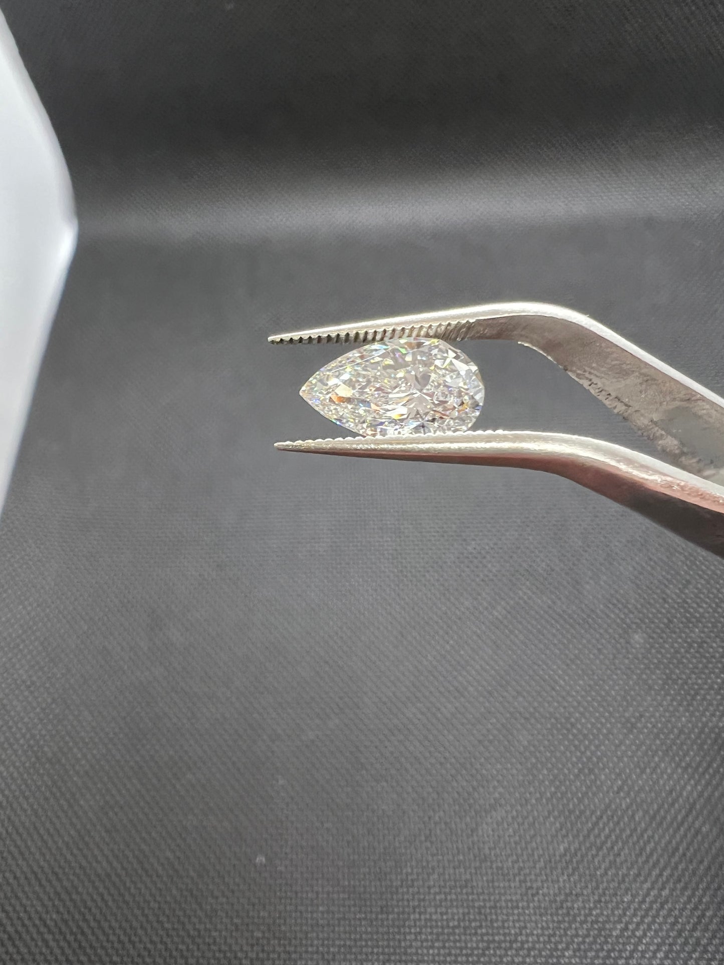 1.50 Carat Lab Grown Pear Cut Diamond