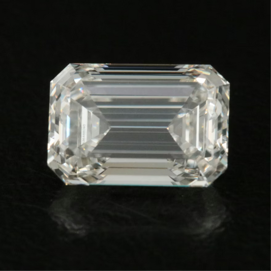 1.70 Carart Lab Grown Emerald Cut Diamond