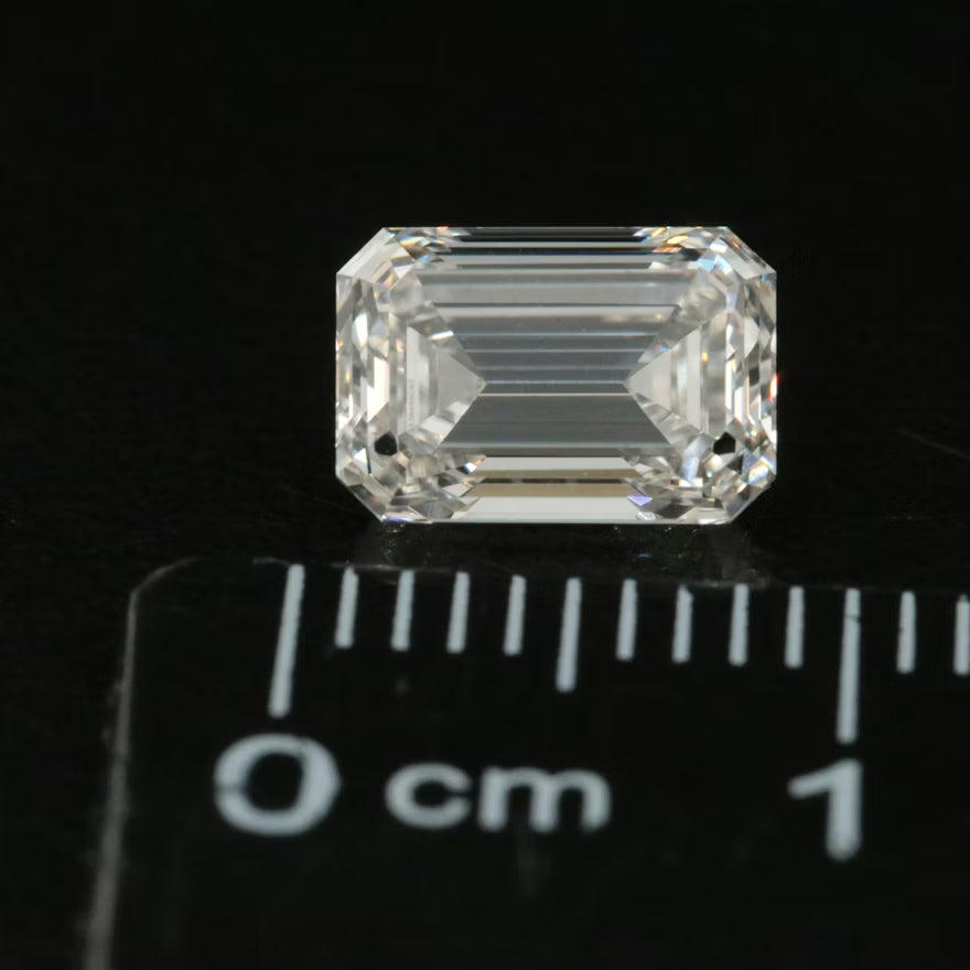 1.70 Carart Lab Grown Emerald Cut Diamond